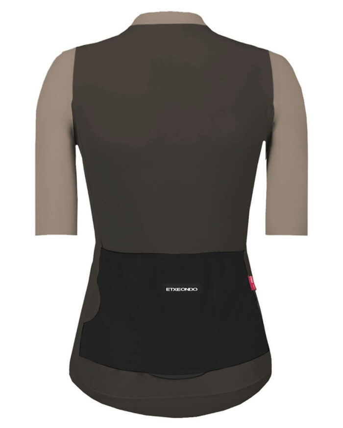 ETXEONDO Maillot Manga Corta Mujer Alda 110 pardo / chocolate - Imagen 2