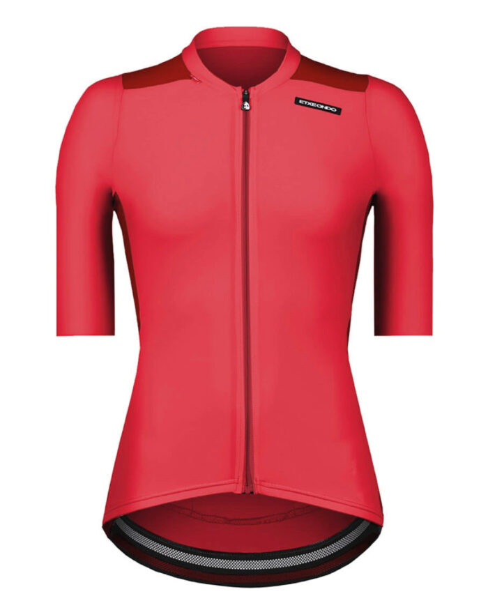ALDA-11-RO-1 ETXEONDO Maillot Manga Corta Mujer Alda 110 coral / rojo - Imagen 1