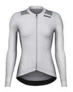 ETXEONDO Maillot Manga Larga Mujer Alda gris nube / gris piedra