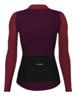 ETXEONDO Maillot Manga Larga Mujer Alda granate/vino - Imagen 2