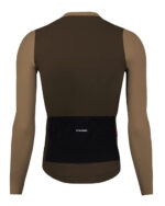 ETXEONDO Maillot Manga Larga Hombre Alde pardo / chocolate - Imagen 2
