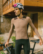 ETXEONDO Maillot Manga Larga Hombre Alde pardo / chocolate - Imagen 3