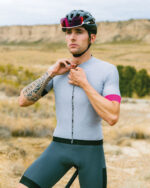 ETXEONDO Maillot Manga Corta Hombre gris vigore - Imagen 3