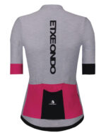 ETXEONDO Maillot Manga Corta Mujer Basoa gris vigore - Imagen 2