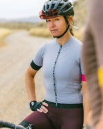 ETXEONDO Maillot Manga Corta Mujer Basoa gris vigore - Imagen 4
