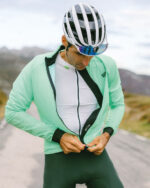 ETXEONDO Capa Chubasquero Cortavientos Unisex EON verde ácido - Imagen 4