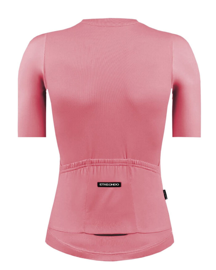 ETXEONDO Maillot Manga Corta Mujer Gara coral claro - Imagen 2