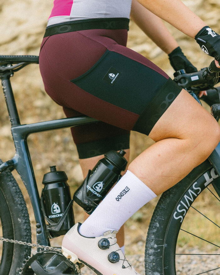 ETXEONDO Culotte Corto Mujer Ixa Cargo granate - Imagen 5