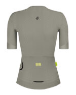 ETXEONDO Maillot Manga Corta Mujer Mira gris topo - Imagen 2