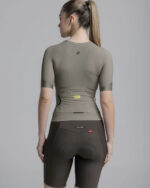 ETXEONDO Maillot Manga Corta Mujer Mira gris topo - Imagen 4