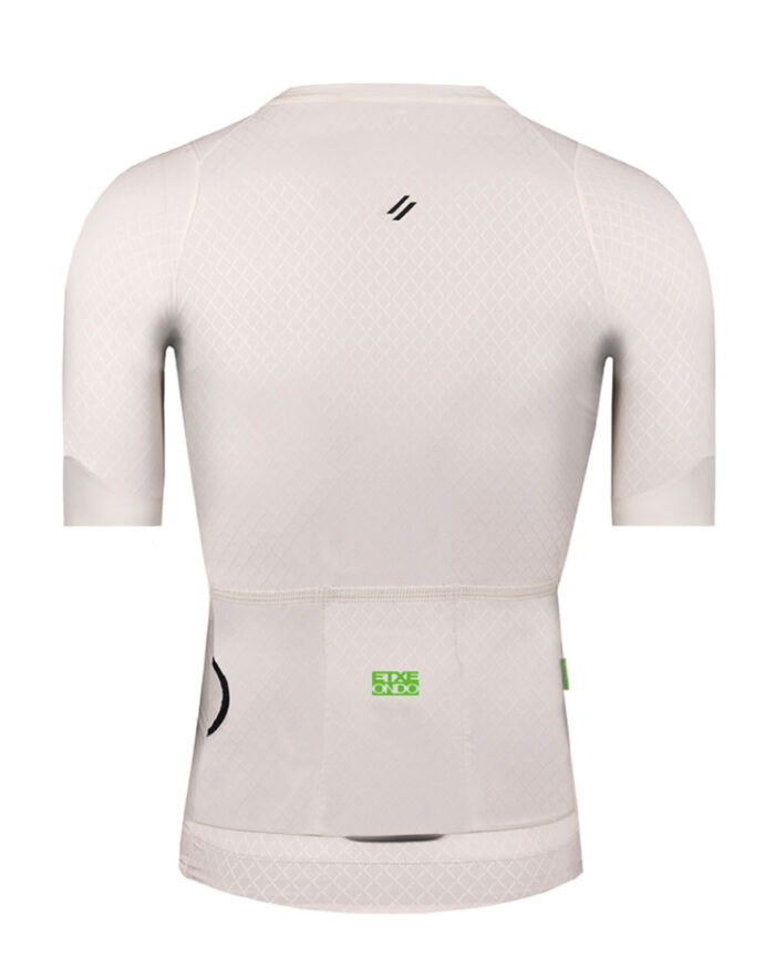 ETXEONDO Maillot Manga Corta Hombre Mira blanco roto - Imagen 2