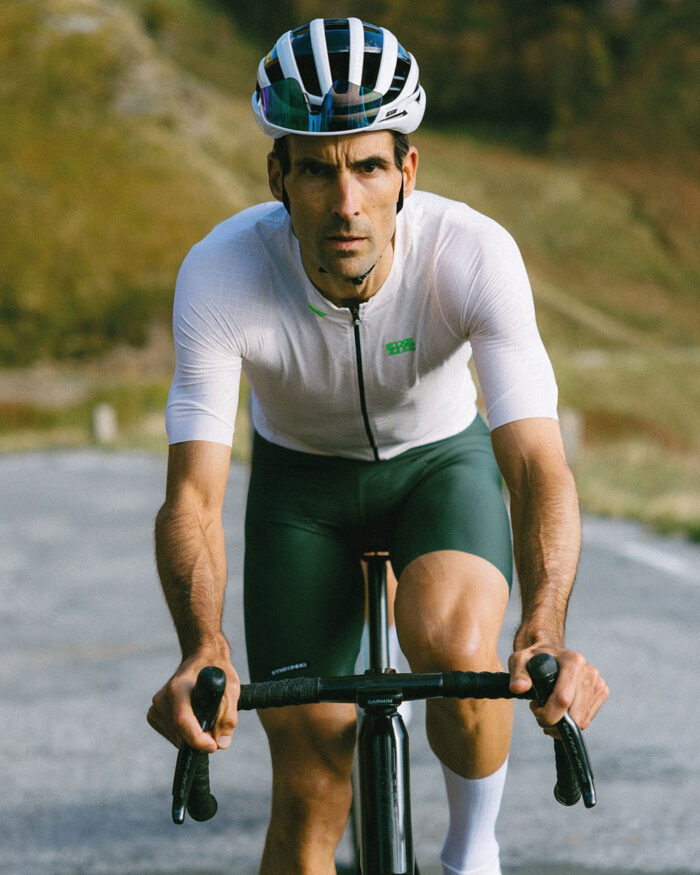 ETXEONDO Maillot Manga Corta Hombre Mira blanco roto - Imagen 5
