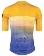 ETXEONDO Maillot Manga Corta Hombre Alai mostaza / azul - Imagen 2
