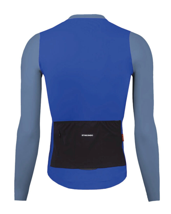 ETXEONDO Maillot Manga Larga Hombre Alde azafata / indigo - Imagen 2