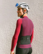 ETXEONDO Maillot Manga Larga Hombre Alde granate / vino - Imagen 4