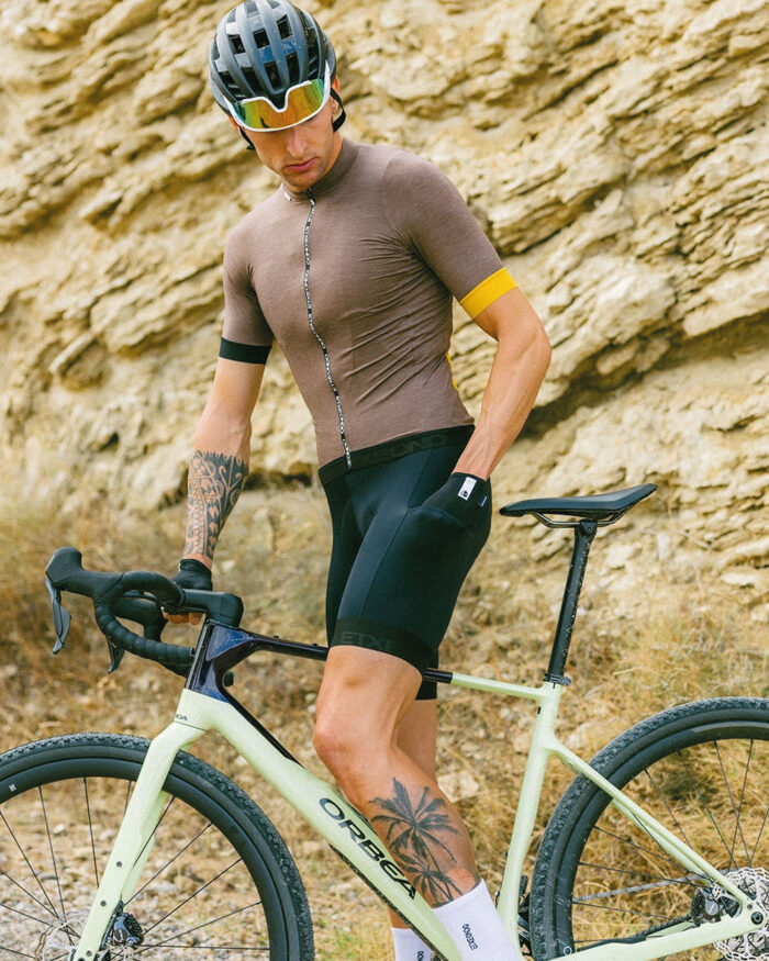 ETXEONDO Maillot Manga Corta Hombre Baso marrón vigore - Imagen 3