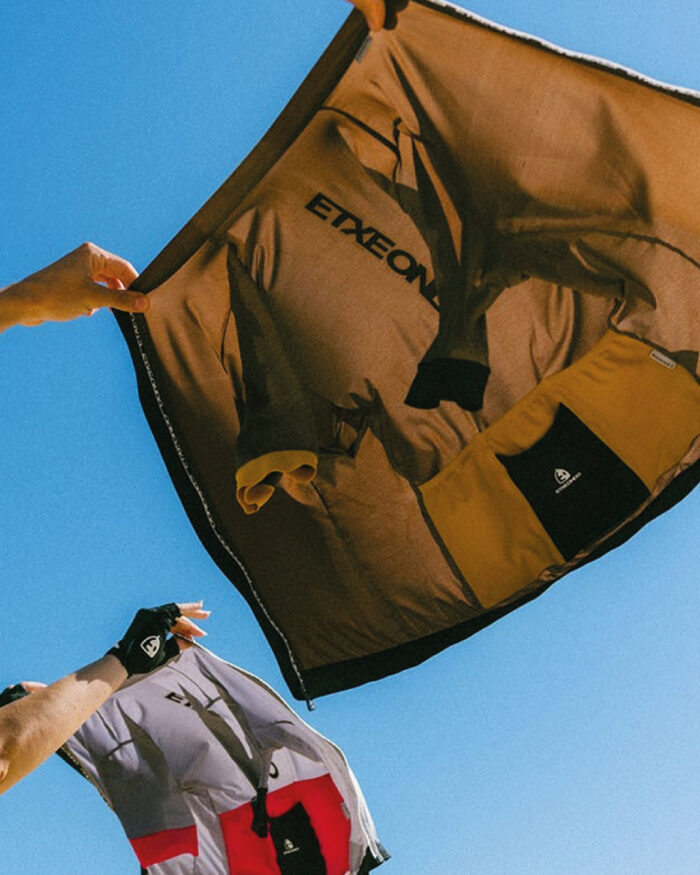 ETXEONDO Maillot Manga Corta Hombre Baso marrón vigore - Imagen 5