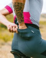 ETXEONDO Culotte Corto Hombre Exo Cargo gris antracita - Imagen 3