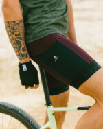 ETXEONDO Culotte Corto Hombre Exo Cargo granate - Imagen 4