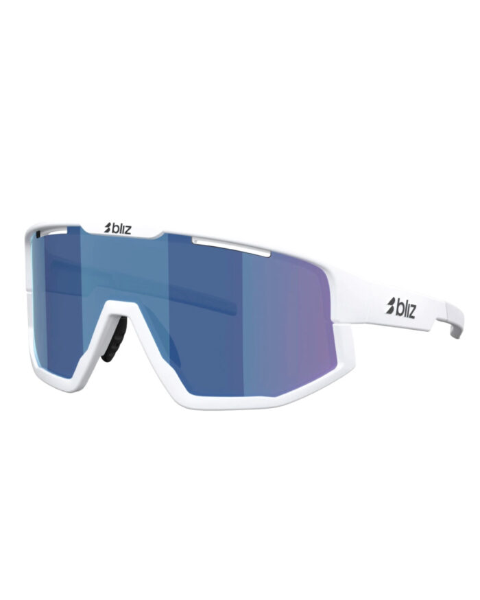 BLIZ Gafas Fusion blanco mate - humo/azul - Imagen 1