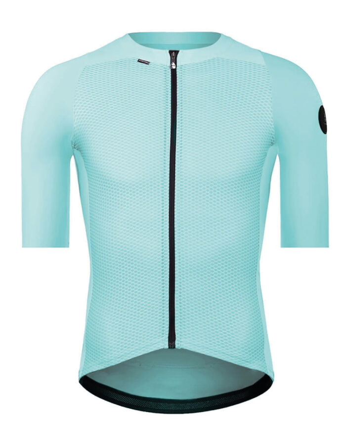 gara-az-1 ETXEONDO Maillot Manga Corta Hombre Gara turquesa - Imagen 1