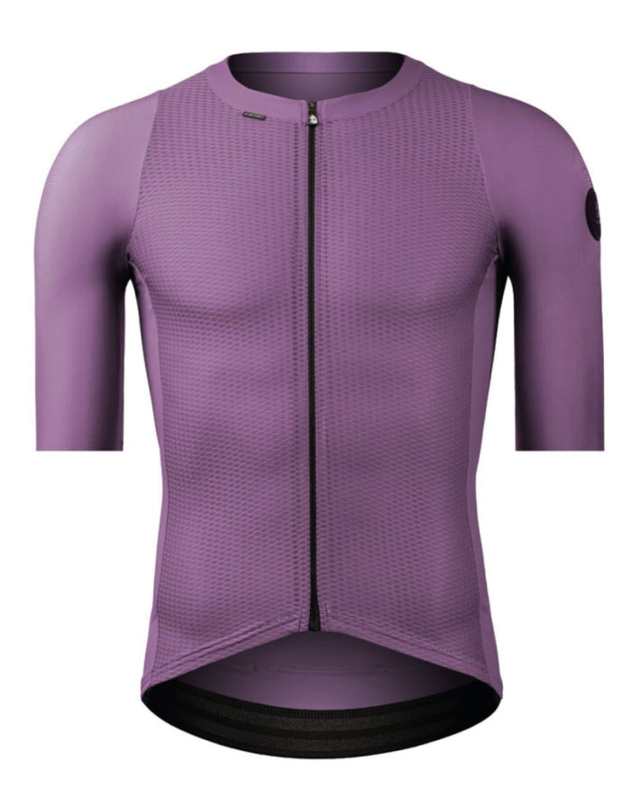 gara-ber-1 ETXEONDO Maillot Manga Corta Hombre Gara berenjena - Imagen 1