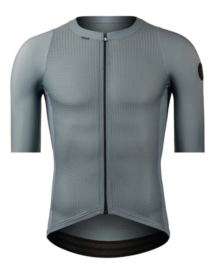 gara-gr-1 ETXEONDO Maillot Manga Corta Hombre Gara gris azulado - Imagen 1