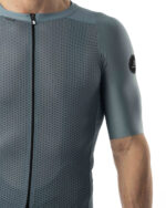 ETXEONDO Maillot Manga Corta Hombre Gara gris azulado - Imagen 3