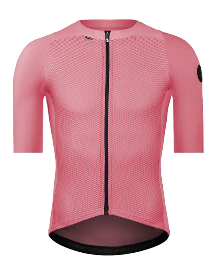 gara-ro-1 ETXEONDO Maillot Manga Corta Hombre Gara coral claro - Imagen 1