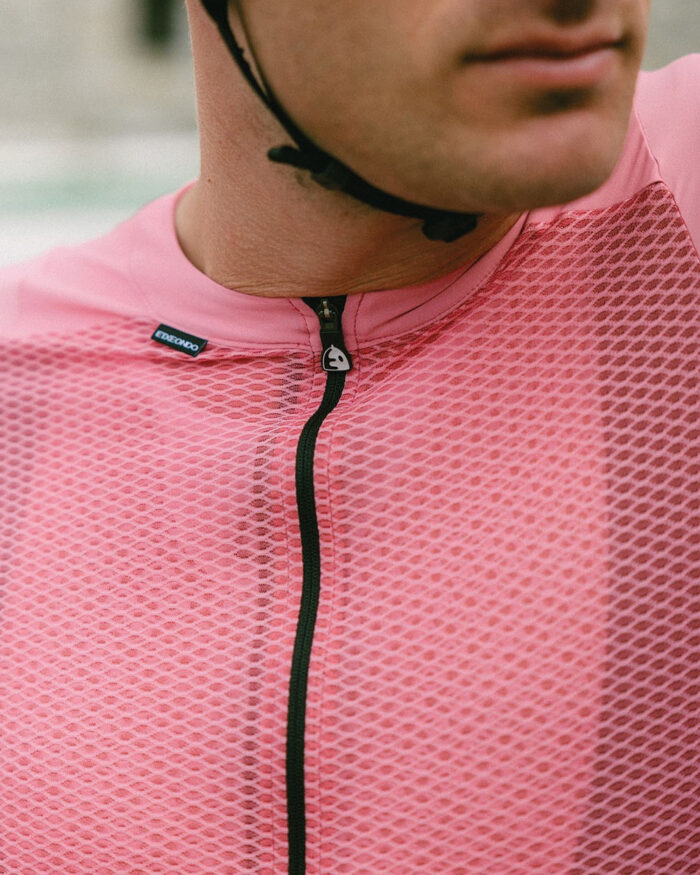 ETXEONDO Maillot Manga Corta Hombre Gara coral claro - Imagen 3