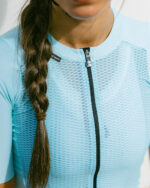 ETXEONDO Maillot Manga Corta Mujer Gara turquesa - Imagen 4