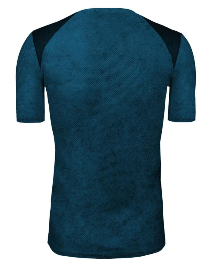 ETXEONDO Maillot Técnico Manga Corta Unisex Luma petróleo - Imagen 2
