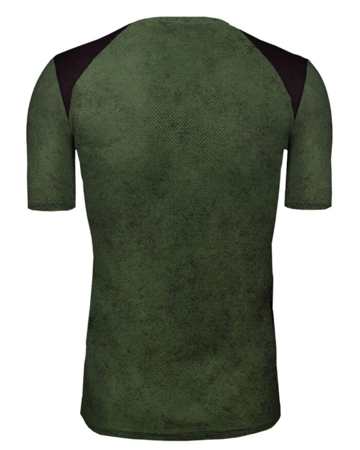 ETXEONDO Maillot Técnico Manga Corta Unisex Luma verde kaqui - Imagen 2