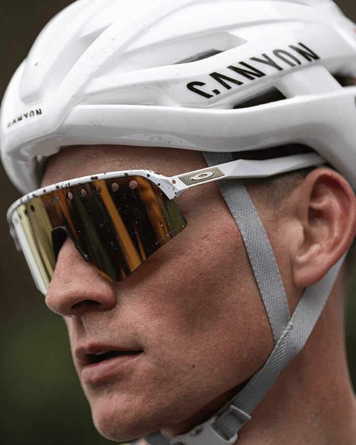 OAKLEY Gafas Sutro Van Der Poel Prizm 24k red/gold splatter - Imagen 5