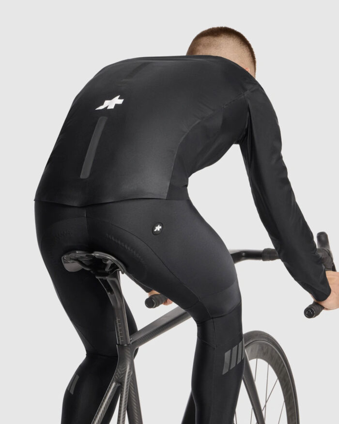 ASSOS Chaqueta Hombre Equipe RS Schlosshund Rain Jacket S11 Black Series - Imagen 4