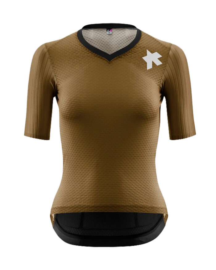 12.20.406.3U-1 ASSOS Maillot Manga Corta Mujer Dyora RSV S11 Jupiter Gold - Imagen 1