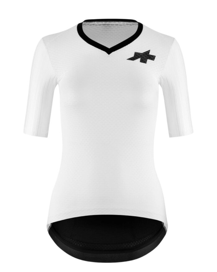 12.20.406.58-1 ASSOS Maillot Manga Corta Mujer Dyora RSV S11 White Series - Imagen 1