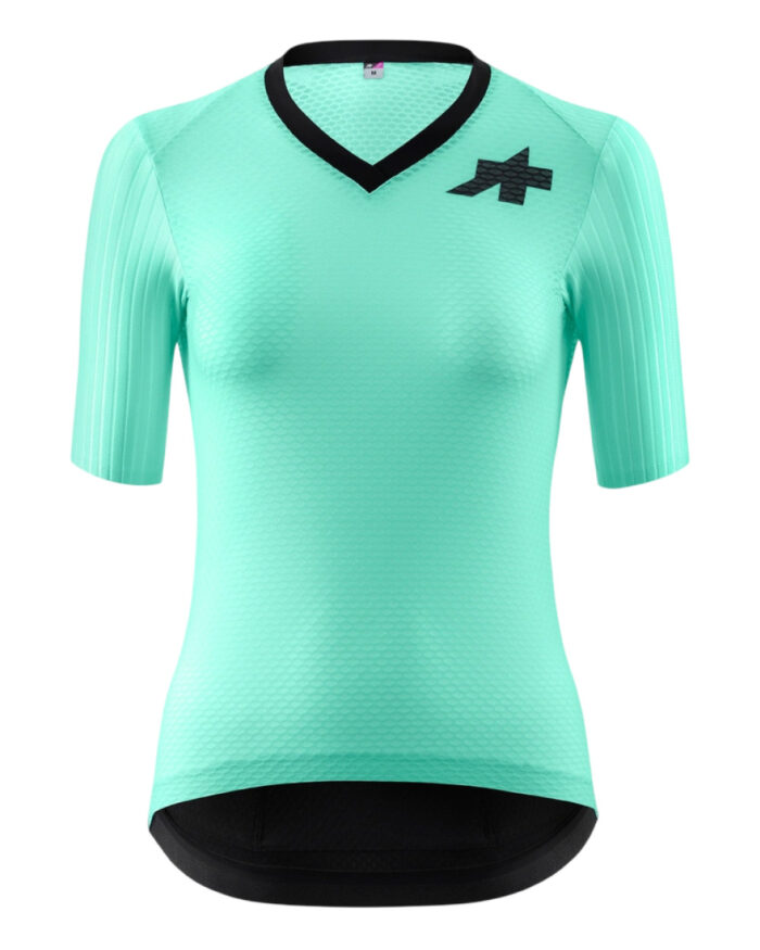 12.20.406.6R-1 ASSOS Maillot Manga Corta Mujer Dyora RSV S11 Halo Green - Imagen 1