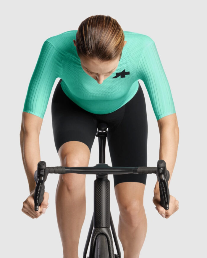 ASSOS Maillot Manga Corta Mujer Dyora RSV S11 Halo Green - Imagen 4
