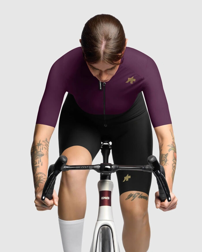 ASSOS Maillot Manga Corta Mujer Uma GTV S11 Rock Purple - Imagen 3