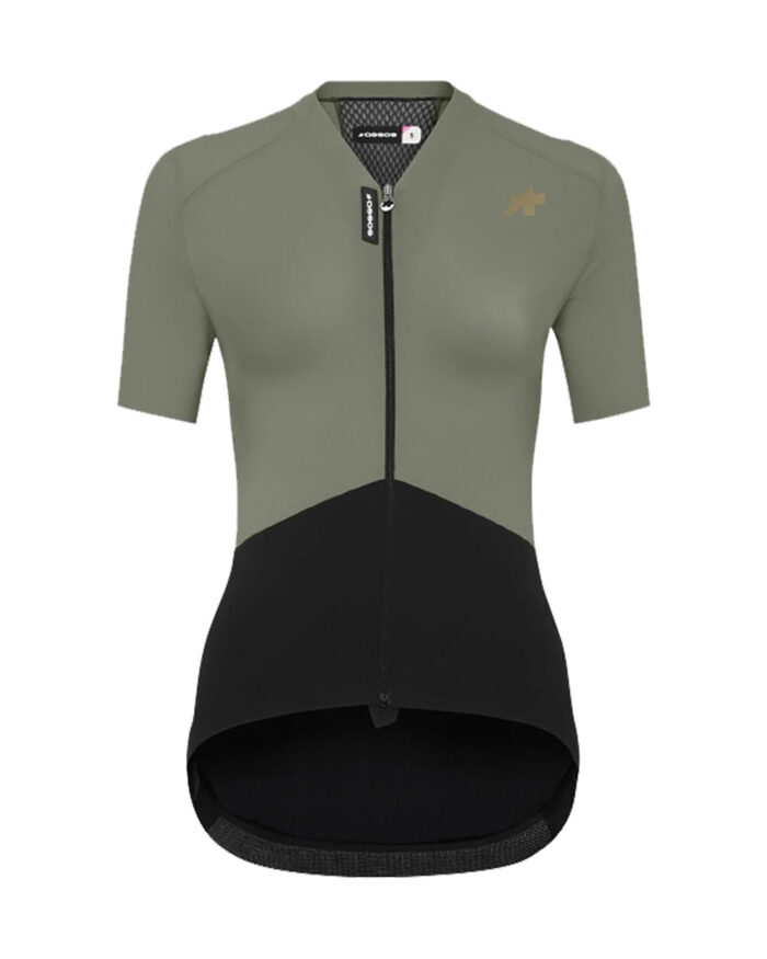 12.20.437.6Q-1 ASSOS Maillot Manga Corta Mujer Uma GTV S11 Edge Green - Imagen 1