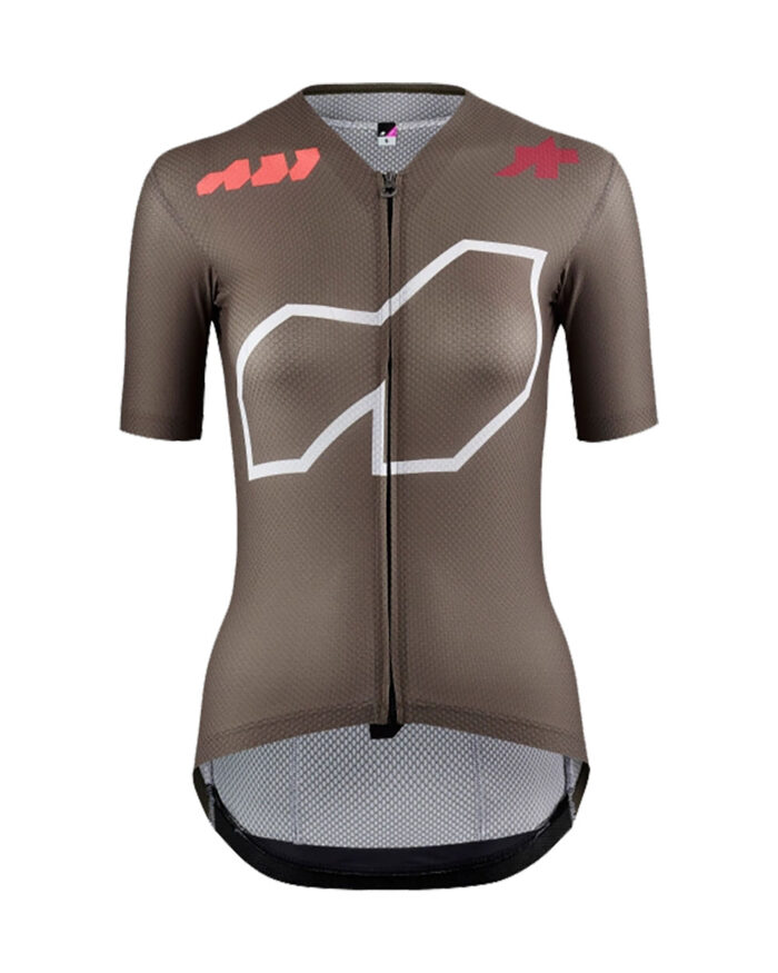 ASSOS Maillot Manga Corta Mujer Dyora R S11 We are the A Moka Brown - Imagen 1
