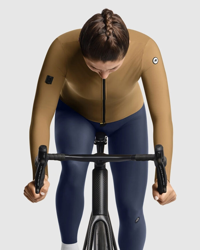 ASSOS Maillot Manga Larga Mujer Uma GT Spring Fall C2 Bronze Ash - Imagen 3
