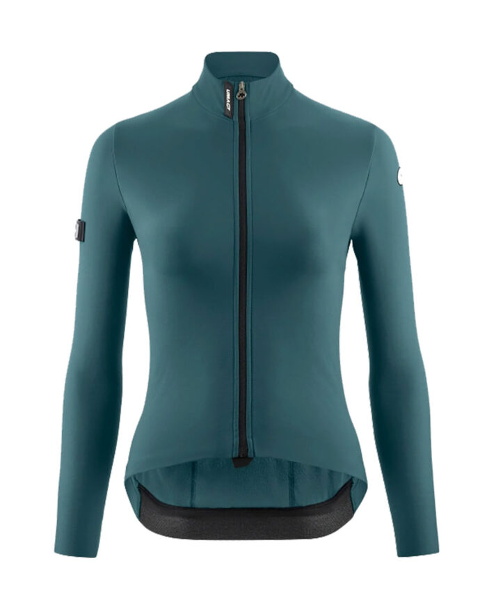 12.24.361.6P-1 ASSOS Maillot Manga Larga Mujer Uma GT Spring Fall C2 Foundation Green - Imagen 1