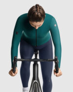 ASSOS Maillot Manga Larga Mujer Uma GT Spring Fall C2 Foundation Green - Imagen 3