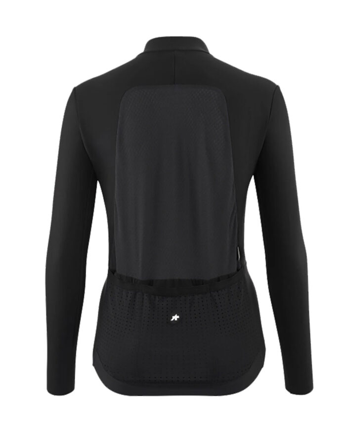 ASSOS Maillot Manga Larga Mujer Dyora R Spring Fall S11 Black Series - Imagen 2