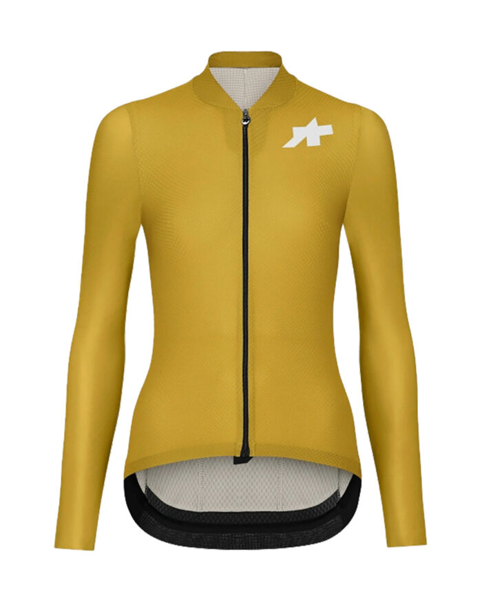 12.24.436.3R-1 ASSOS Maillot Manga Larga Mujer Uma GT S11 Evo Golden Yellow - Imagen 1