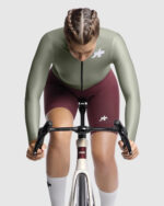 ASSOS Maillot Manga Larga Mujer Uma GT S11 Evo Edge Green - Imagen 3