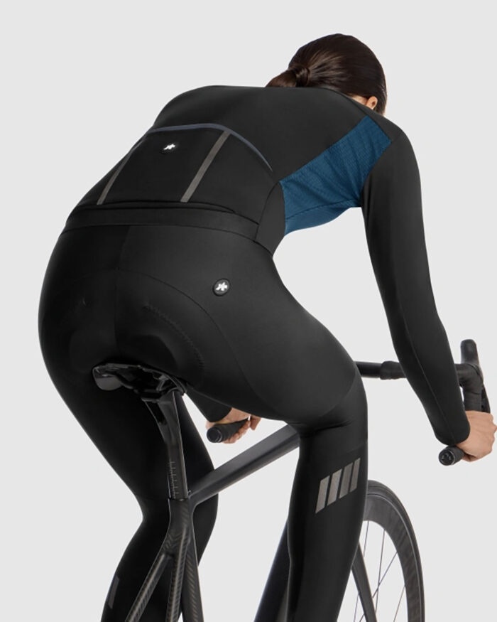 ASSOS Chaqueta Mujer Dyora R Habu Winter S11 Petrol Blue - Imagen 4