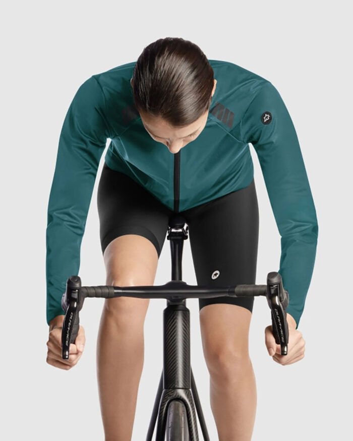 ASSOS Chubasquero Mujer Uma GT Shell Jacket S11 Foundation Green - Imagen 3